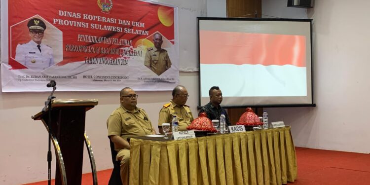 Hari Pertama Pendidikan dan Pelatihan, Berikut Materi Disuguhkan UPT Diklatkop dan UMKM Sulsel Kepada Siswa/Siswi