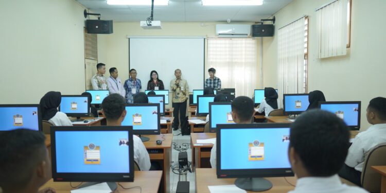 Kakanwil Kemenkumham Gorontalo Tinjau Pelaksanaan Seleksi Kompetensi Dasar