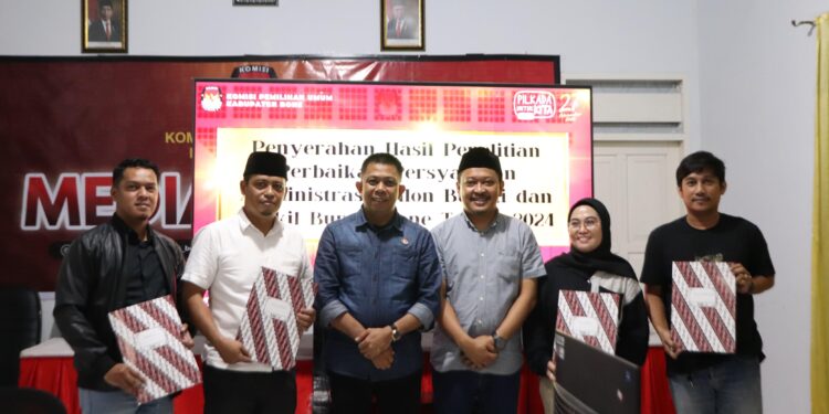KPU Bone Sampaikan Hasil Perbaikan, Bawaslu Bone Siap Lakukan Pengawasan Pengundian dan Penetapan Nomor Urut Paslon