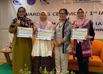 Ketua LPPM Institut Kesehatan dan Bisnis ST Fatimah Mamuju Raih Juara 1 di Ajang International