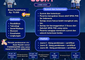 Lomba Essay, Genius on Mathematics in Real Application 2024