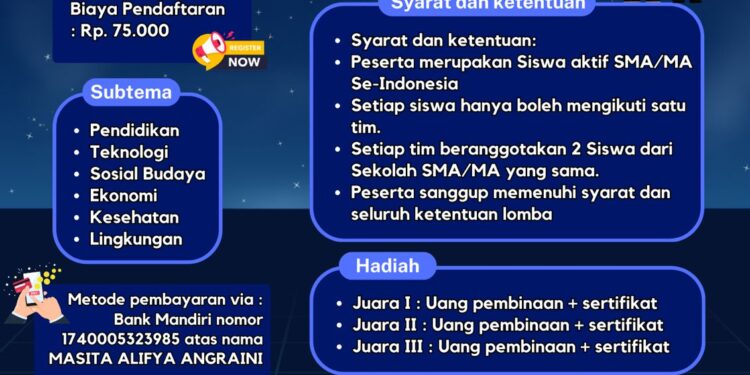 Lomba Essay, Genius on Mathematics in Real Application 2024