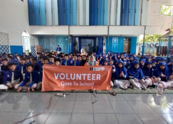 Rumah Zakat bersama SIT Al Birruni Gelar Aksi Solidaritas untuk Kemanusiaan