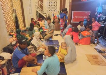 Bukan Mitos, Rumah Zakat Dirikan “Posko Hangat” untuk Pengungsi Banjir di Makassar